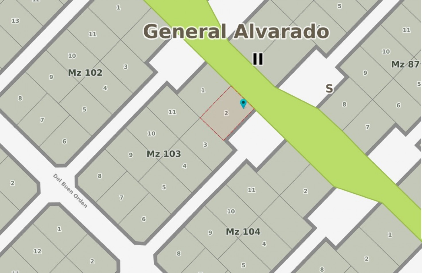 Lote de 420 M2 en Las Lomas