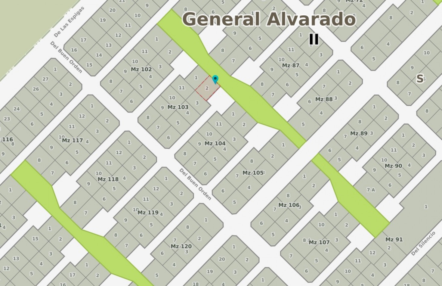 Lote de 420 M2 en Las Lomas