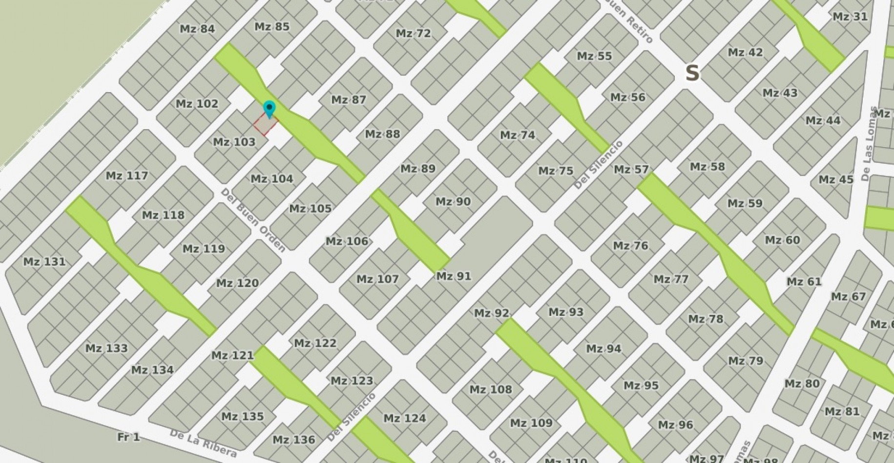Lote de 420 M2 en Las Lomas
